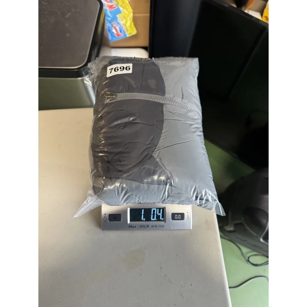 The North Face Nuptse Puffer‎ Vest Mens Medium Grey Black 550 Down Insulated